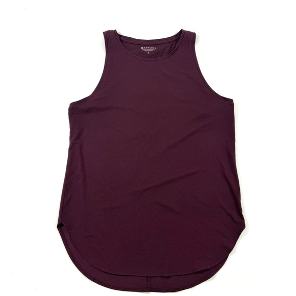 Athleta Essence Tank Top Maroon Size Small - Picture 1 of 6